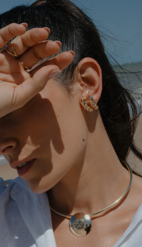 Brinco earhook organic ponto de luz