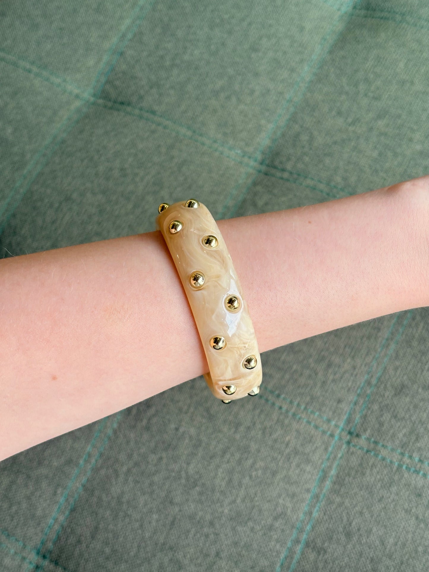 Bracelete Auror Mescla Com Tachas