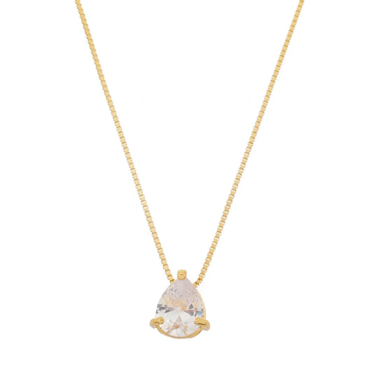 Colar Gota Dourado