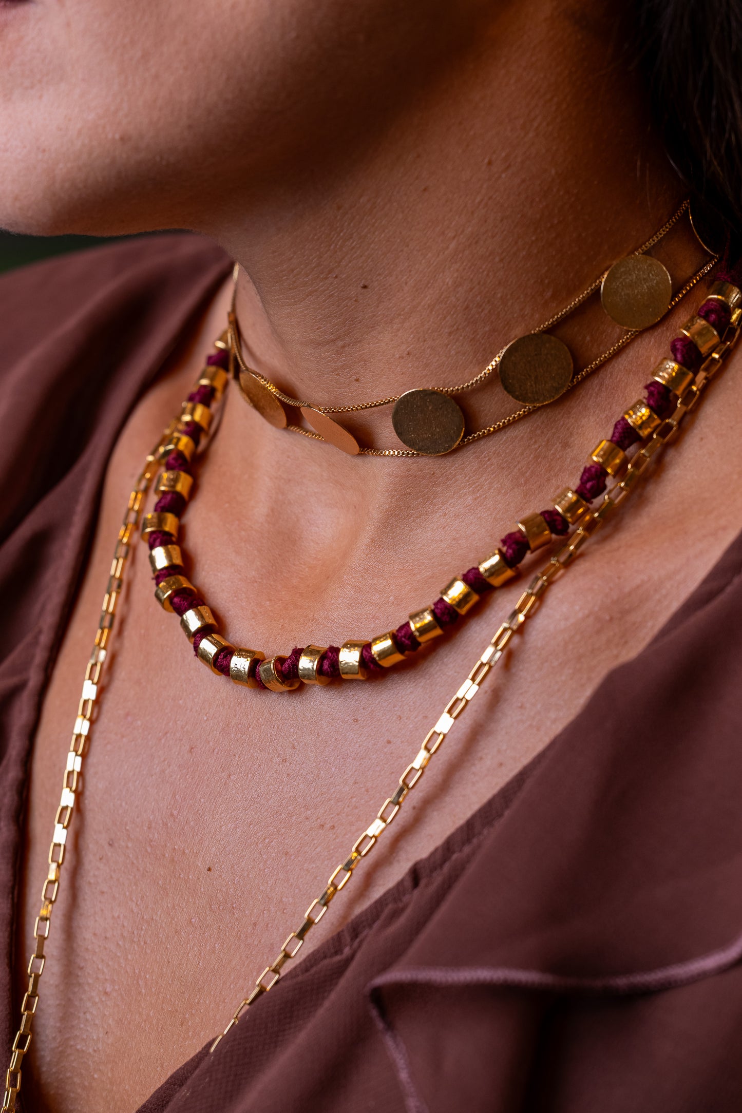 Choker Nômade Moedas