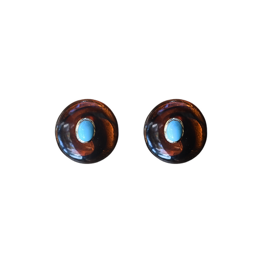 Brinco Bottom Turtle com turquesa