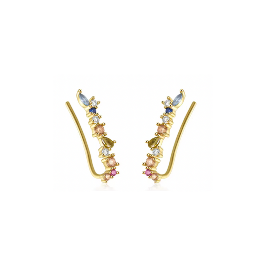 Brinco Earcuff Colors Solei Dourado