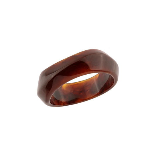 Bracelete Resina Marrom Mariana