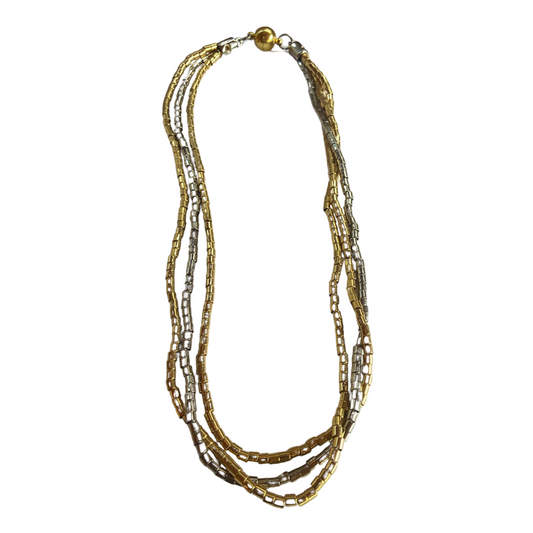 Colar multi pastilhas duo