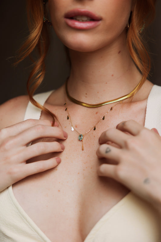 Colar drop Liz Dourado